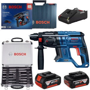 Młotowiertarka 18V SDS+ 2J 2x4Ah BOSCH GBH 180-LI