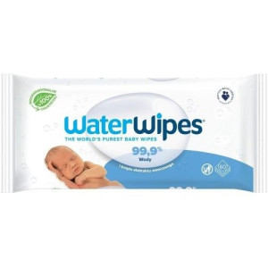 WaterWipes, BIO, Chusteczki nawilżane wodne, 60 szt.
