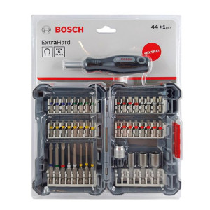 Zestaw bitów 1/4' 44 elementy BOSCH + śrubokręt