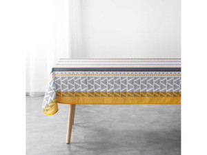 Obrus Plamoodporny - Pacome Musztardowy 150x200