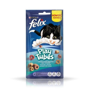 FELIX Play Tubes Pieczona Ryba Krewetki 50g