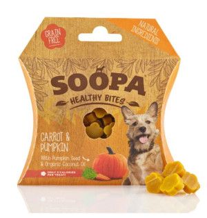 SOOPA Healthy BITES Pumpkin & Carrot (dynia i marchew) 50g