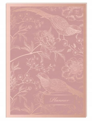 Planer interdruk A5 80K Rose Gold Notes Planner