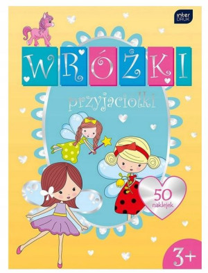 Wróżki Kolorowanka interdruk Z naklejkami Dzieci