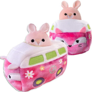 Squishville Mini w Samochodziku Quinn Kangur Vehicle Pluszak 8442