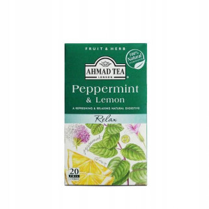 Herbata Peppermint & Lemon 20 Torebek Ahmad