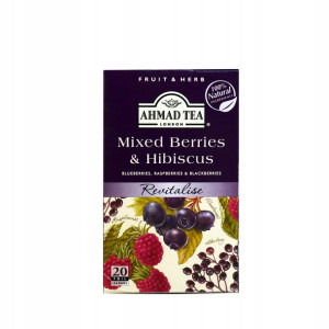 Herbata Berries & Hibiscus 20 Torebek Ahmad
