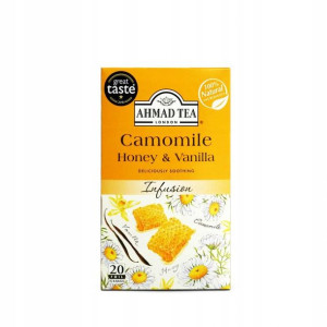 Herbata Camomile, Honey Vanilla 20 Torebek Ahmad