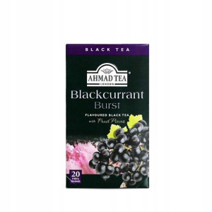 Herbata Blackcurrant Burst 20 Torebek Ahmad