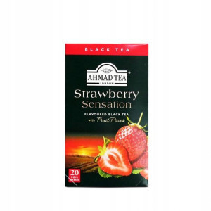 Herbata Strawberry Sensation 20 Torebek Ahmad