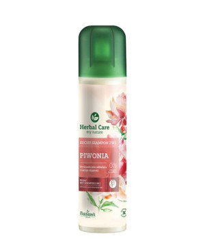 Suchy szampon odświeża i nadaje objętość 2 w 1 PIWONIA Herbal Care - 180ml