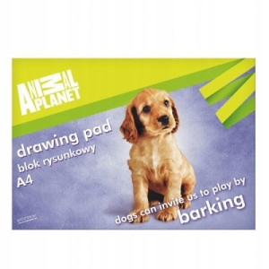 Starpak Blok Rysunkowy A4/20K Animal Planet