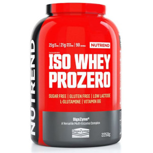 NUTREND Iso Whey Prozero 2250g Chocolate Brownie