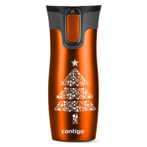 Kubek termiczny Choinka - Contigo West Loop 2.0 470 ml