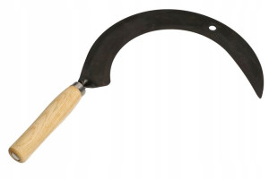 Sierp Rolniczy 235mm Gładki Kosa Ręczna Sierpy