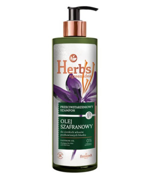 HERBS Przeciwstarzeniowy szampon do cienkich i pozbawionych blasku włosów