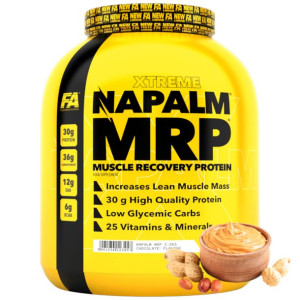 Fitness Authority Napalm MRP 2500g (Gainer) Masło Orzechowe