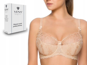 Biustonosz VENA VB-115 SEMISOFT , BEŻOWY , 75J