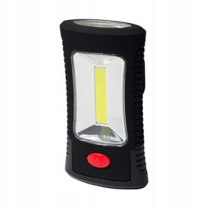 Latarka LED 3xLED + COB