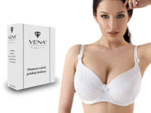Biustonosz VENA VB-65 FULLCUP , Biały , 75H