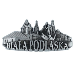 Magnes na lodówkę panorama Biała Podlaska