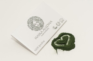 Maska Algowa 100% Spirulina