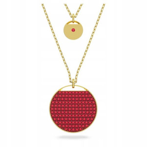 SWAROVSKI - Naszyjnik Ginger Layered Red GOS