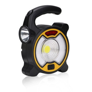 Latarka Lampa Solarna Kempingowa Cob 30W Zj-319-A Światło Ostrzegawcze