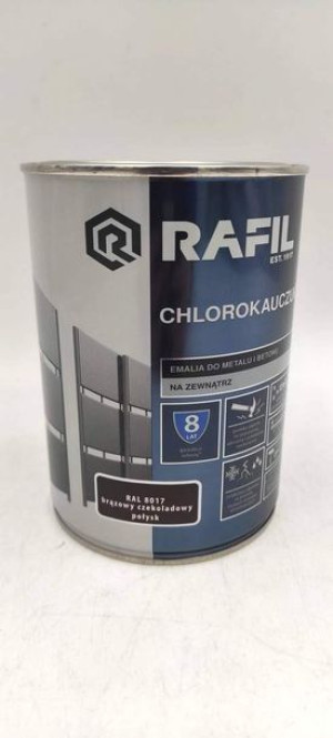 RAFIL Chlorok brąz czekol RAL8017 0,9L