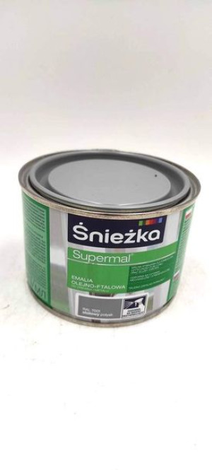 Supermal stalowy RAL7001 0,4l