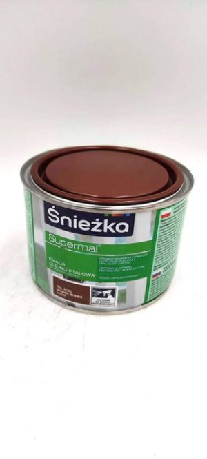 Supermal orzech śr.RAL8002 0,4l