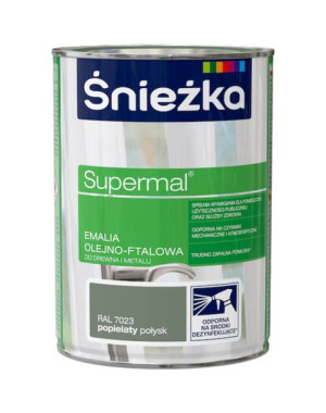 Supermal popielaty RAL7023 0,8L