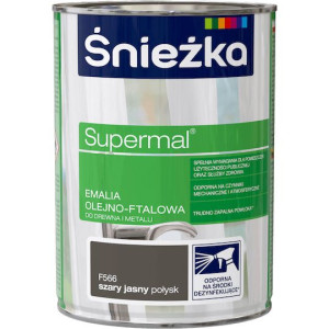 Supermal szary jasny 0,8L