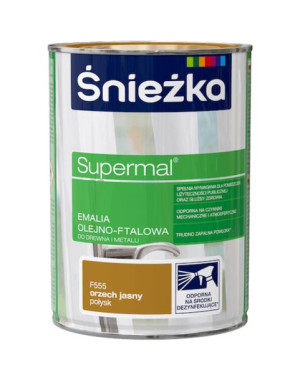 Supermal orzech jasny 0,8L