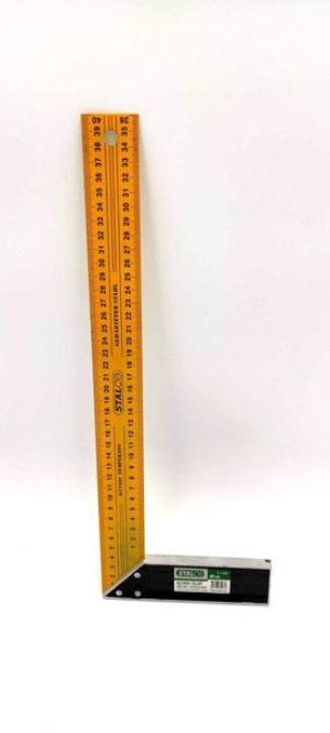 Stalco Kątownik 400mm Stalowy S-11840