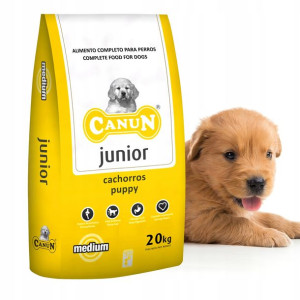 Canun Junior 20kg :: Zbilansowana Karma Dla Psa Szczeniaka + Witaminy