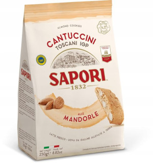 Sapori Cantuccini Toscani ciasteczka migdałowe 250