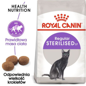 ROYAL CANIN Sterilised 4kg karma sucha dla kotów dorosłych, sterylizowanych