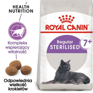 ROYAL CANIN Sterilised +7 10kg karma sucha dla kotów dorosłych, od 7 do 12