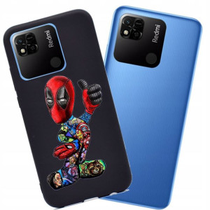 Etui Matowe Matt Case do Xiaomi Redmi 10c wzory