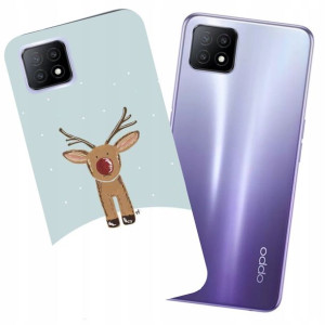 Etui Świąteczne prezent do Oppo A53 5G wzory
