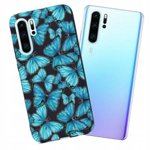 Etui Matowe Case do Huawei P30 Pro nadruk Wzory