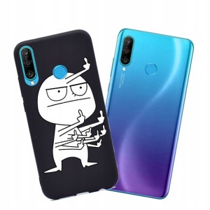 Etui Matowe Matt Case do Huawei P30 Lite Wzory