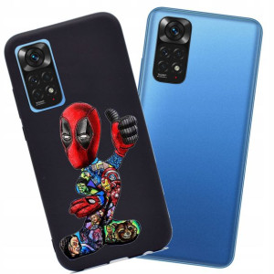 Etui Matowe Case do Xiaomi Redmi Note 11 wzory