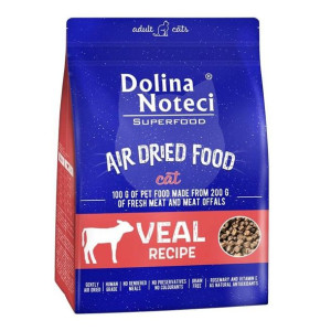Dolina Noteci Superfood Danie Z Cielęciny Karma Suszona Dla Dorosłych Kotów