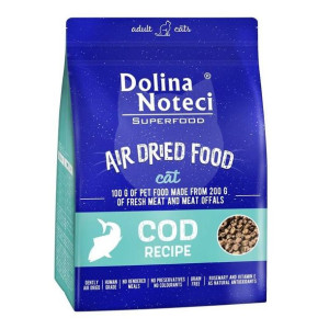 Dolina Noteci Superfood Danie Z Dorsza Karma Suszona Dla Dorosłych Kotów 1
