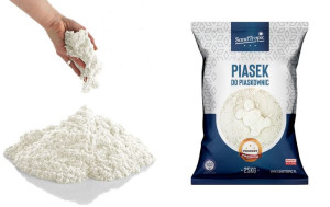 Piasek Piaskownicy Atestowany Jasny Super Miękki