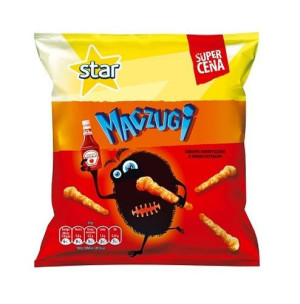 Pakiet 15szt Star Maczugi Chrupki kukurydziane o smaku ketchupu 24g
