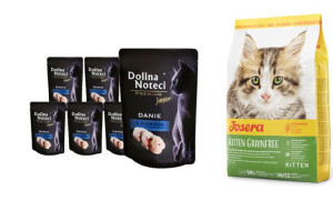 Dolina noteci Premium danie z dorsza z sardynką – junior 10x85g + JOSERA Ki