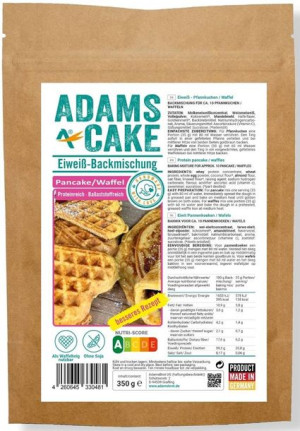Mieszanka proteinowa do naleśników i gofrów KETO 350 g - Adam's Cake Pancak